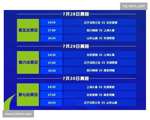 辽宁比赛赛程表 辽宁比赛赛程表